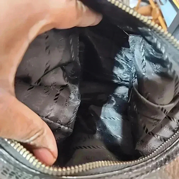 Simply Vera Vera Wang y2k Snakeskin chain strap shoulder bag. Brand New - Picture 6 of 12